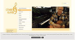 Desktop Screenshot of gitarre-klavier.de